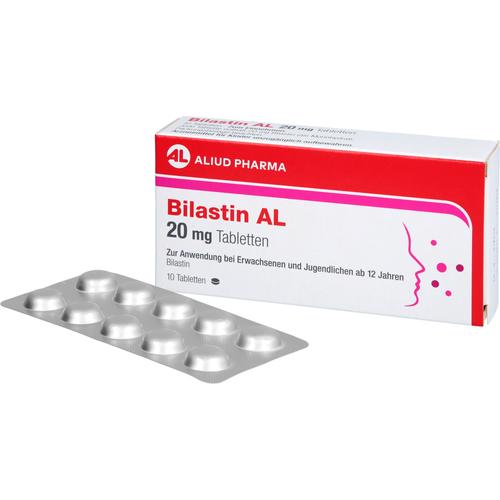 Bilastin Al 20 mg Tabletten 10 St ALIUD Pharma bei onfy.de kaufen 19752889