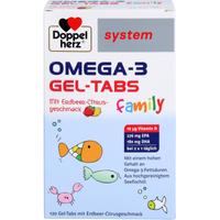 Doppelherz Omega-3 Gel-Tabs Family Erb.-Ci. System