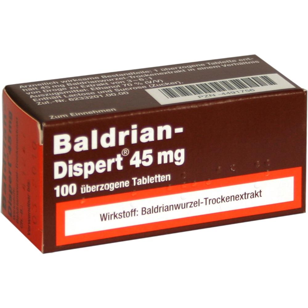 Baldrian Dispert 45mg null
