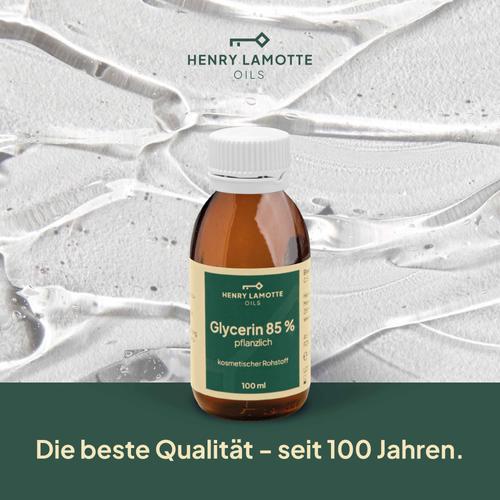 Glycerin 85 % Pflanzlich - Kosmetischer Rohstoff 100 ml HENRY LAMOTTE OILS GMB bei onfy.de kaufen 14165101
