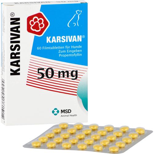 Karsivan 50 Vet 60 St Intervet Deutschland Gmbh bei onfy.de kaufen 03069995