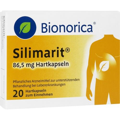 Silimarit 86.5 mg Hartkapseln 20 St Bionorica SE bei onfy.de kaufen 19981236