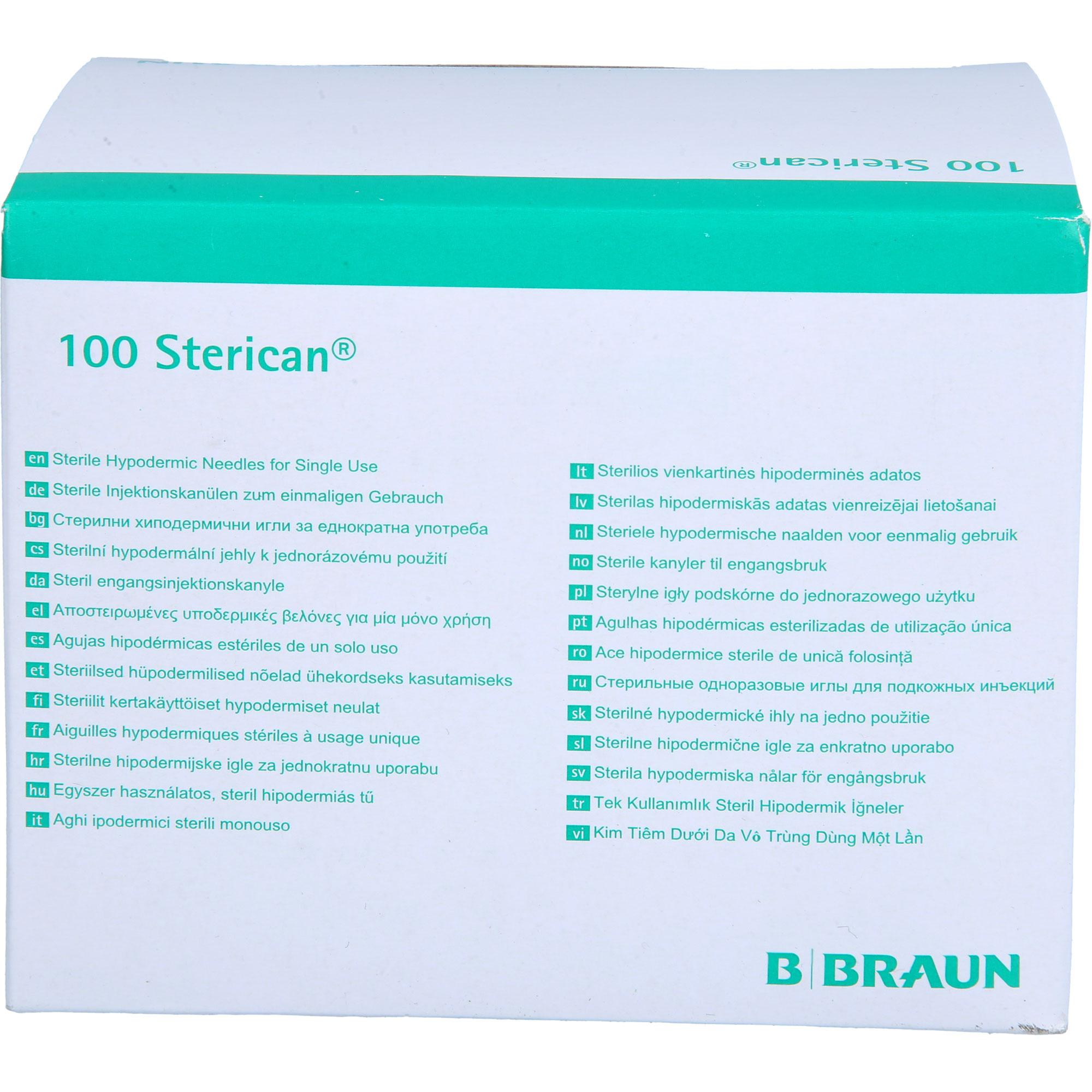 Sterican Einmalkanüle 21G 40 Mm null