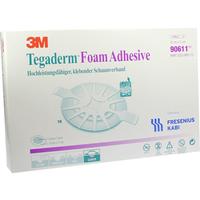 Tegaderm Foam Adhesive Fk 10x11cm Oval null