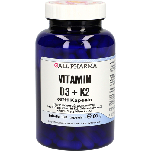 Vitamin D3+k2 Gph Kapseln 180 St Hecht-Pharma bei onfy.de kaufen 15427371