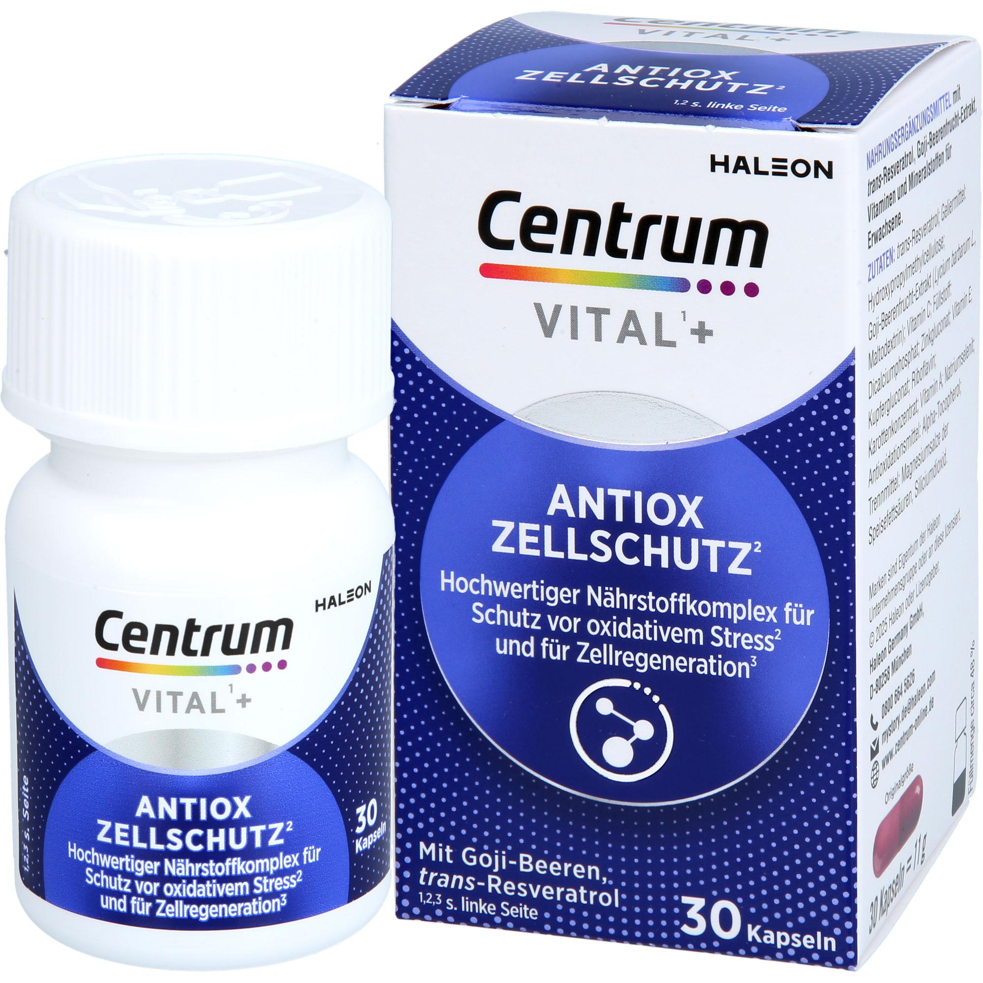 Centrum Vital+ Antiox Zellschutz 30 St Haleon Germany bei onfy.de kaufen 19486181