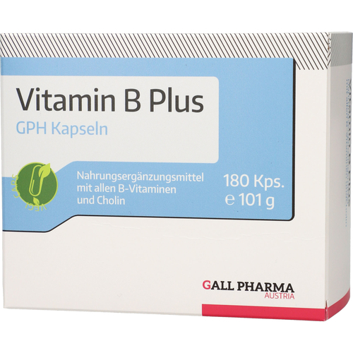Vitamin B Plus Gph Kapseln 180 St Hecht-Pharma bei onfy.de kaufen 12737438