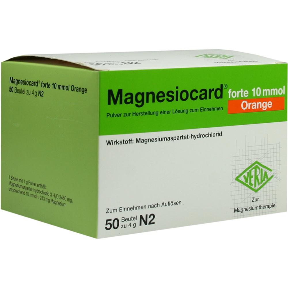 Magnesiocard Forte 10 Mmol Orange