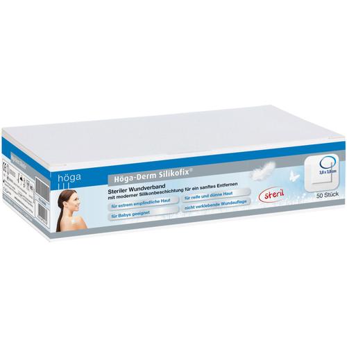 Höga-Derm Silikofix Steriler Wundverband 3.8x3.8cm 50 St Höga-Pharm bei onfy.de kaufen 16849996