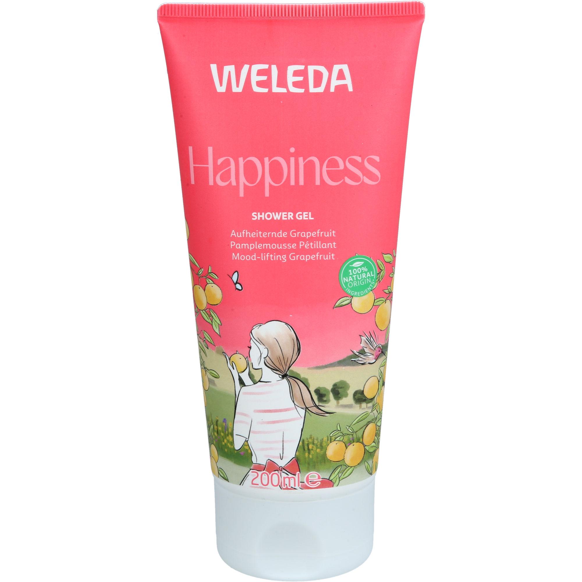 Weleda Happiness Shower Gel Grapefruit null
