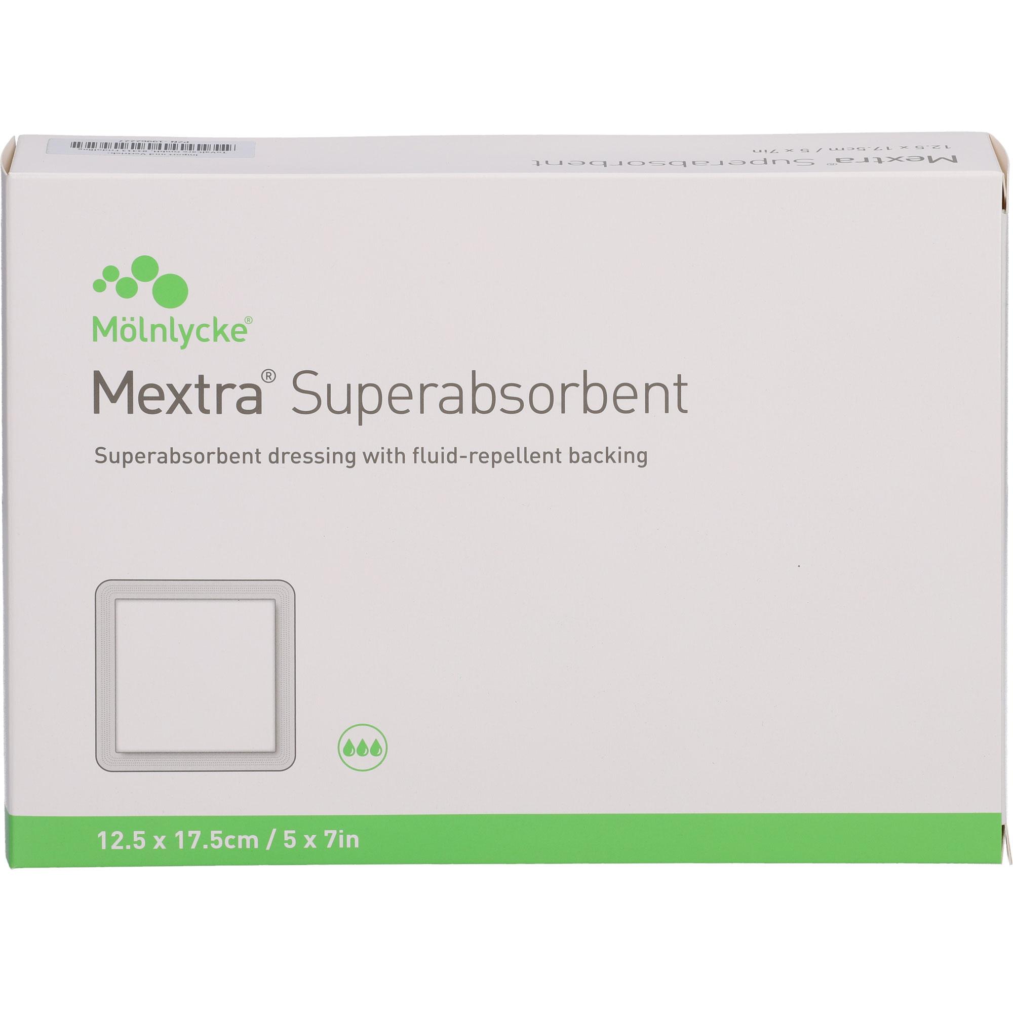 Mextra Superabsorbent Verband 12.5x17.5 cm null