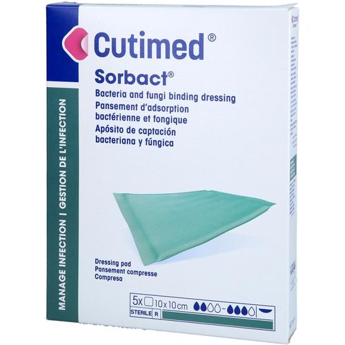 Cutimed Sorbact Saugkompressen 10x10 cm 5 St adequapharm bei onfy.de kaufen 19631163