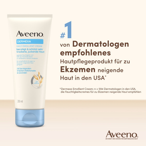 Aveeno Dermexa Emollientien Creme 200 ml Kenvue Germany GmbH (OTC) bei onfy.de kaufen 19342861