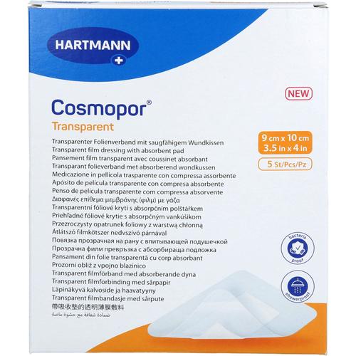 Cosmopor Transparent 9x10cm Steril 5 St PAUL HARTMANN bei onfy.de kaufen 17206160