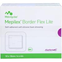 Mepilex Border Flex Lite Schaumverband 10x10 cm null