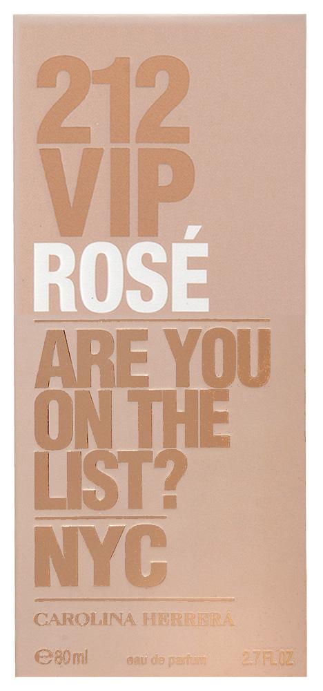Carolina Herrera 212 VIP Rose Eau de Parfum 80 ml Antonio Puig S.A. bei onfy.de kaufen 8411061088197