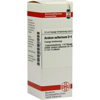Acidum Sulf D 4 null