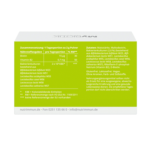 Mybiotik Pur 30x2 g nutrimmun bei onfy.de kaufen 16537452