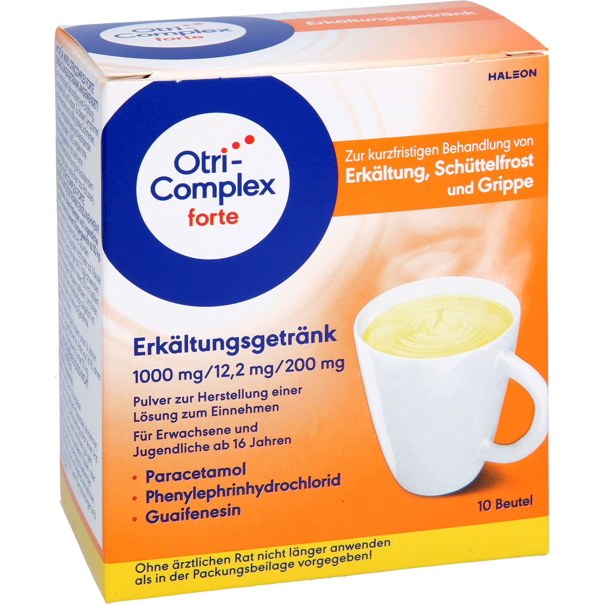 Otricomplex Forte Erkältungsgetränk1000/12.2/200mg 10 St Haleon Germany bei onfy.de kaufen 19077809