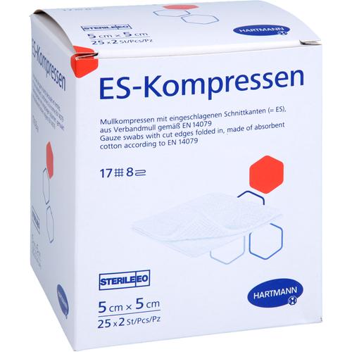 Es-Kompressen Steril 5x5 cm 8Fach 25x2 St Medi-Spezial bei onfy.de kaufen 19769849