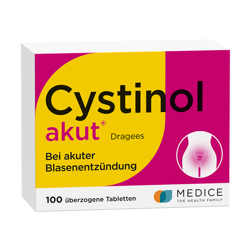 Cystinol akut bei akuter unkomplizierter Blasenentzündung & Harnwegsinfektionen 100 St MEDICE Arzneimittel Pütter bei onfy.de kaufen 07126744