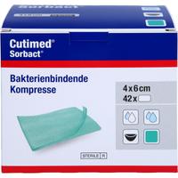 Cutimed Sorbact Kompressen 4x6cm null
