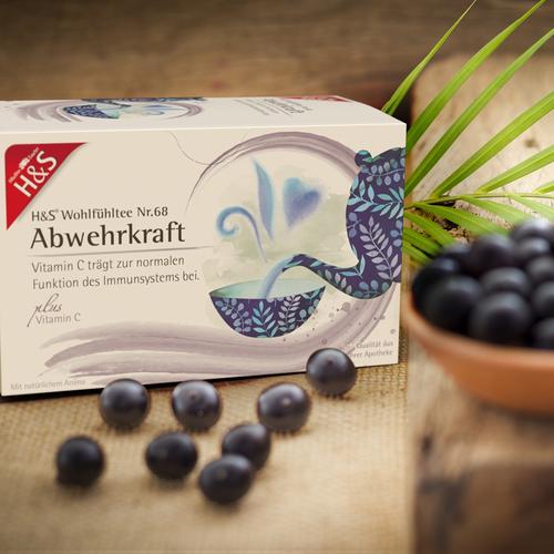 H&S Abwehrkraft mit Vitamin C 20x1.8 g H&S Tee - Gesellschaft bei onfy.de kaufen 16942000