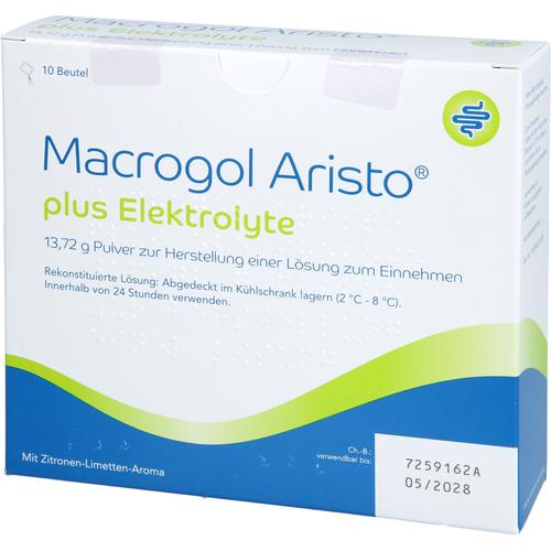 Macrogol Aristo Plus Elektrolyte 13.72 G 10 St Aristo Pharma bei onfy.de kaufen 18858539
