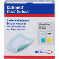 Cutimed Siltec Sorbact Pu-Verb.10x10 cm null