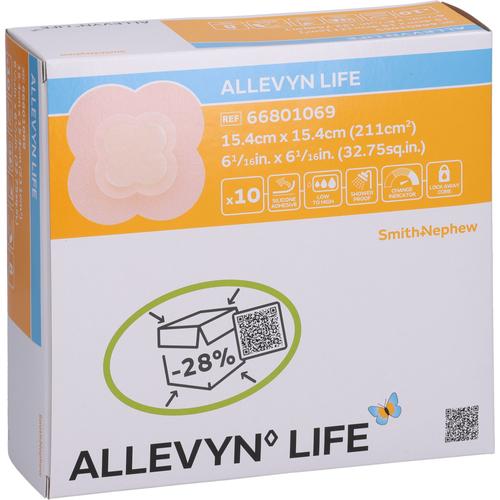 Allevyn Life 15.4x15.4 cm Silikonschaumverband 10 St CC Pharma bei onfy.de kaufen 19142429