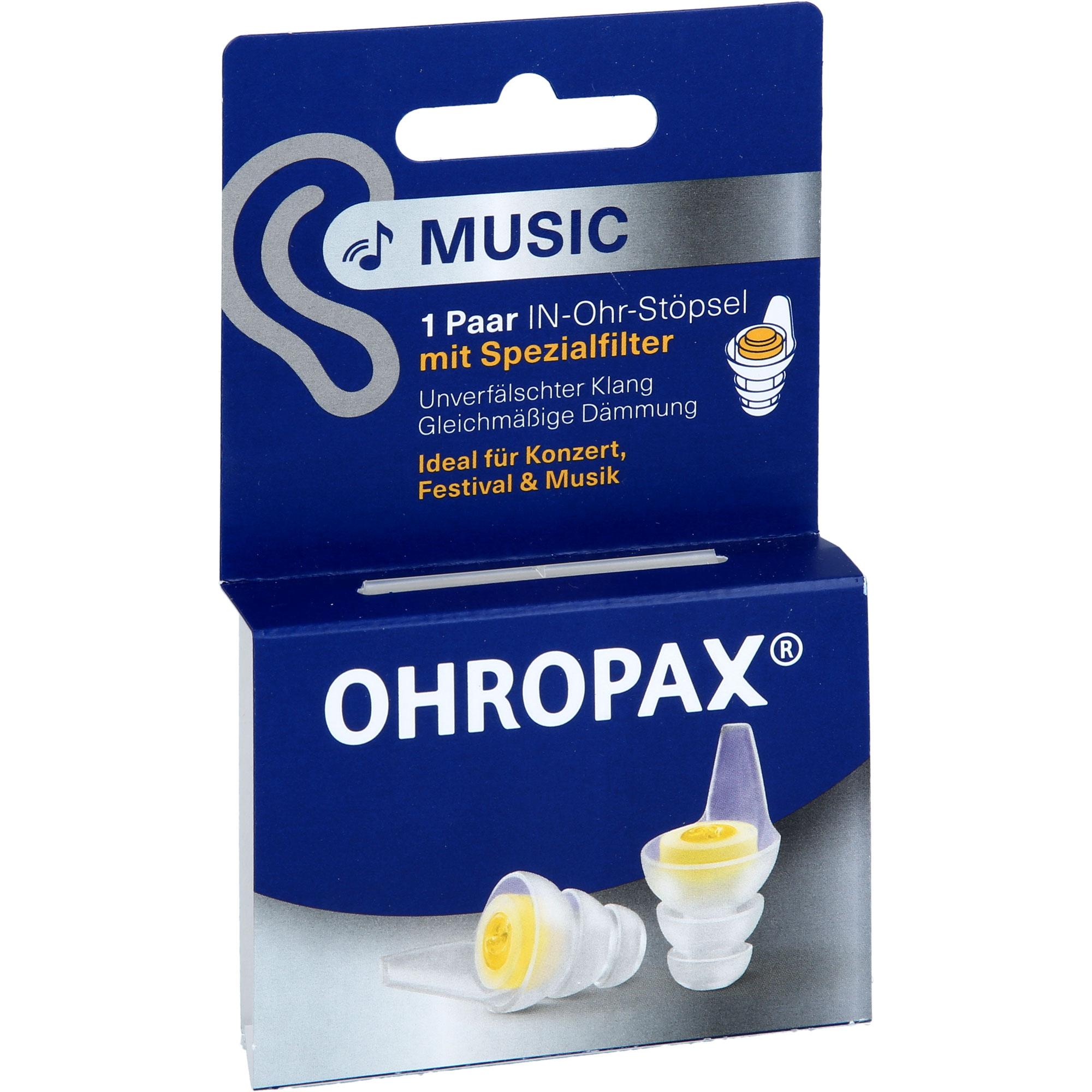 Ohropax Music Filterstoepsel In-Ohr 2 St OHROPAX bei onfy.de kaufen 19412751