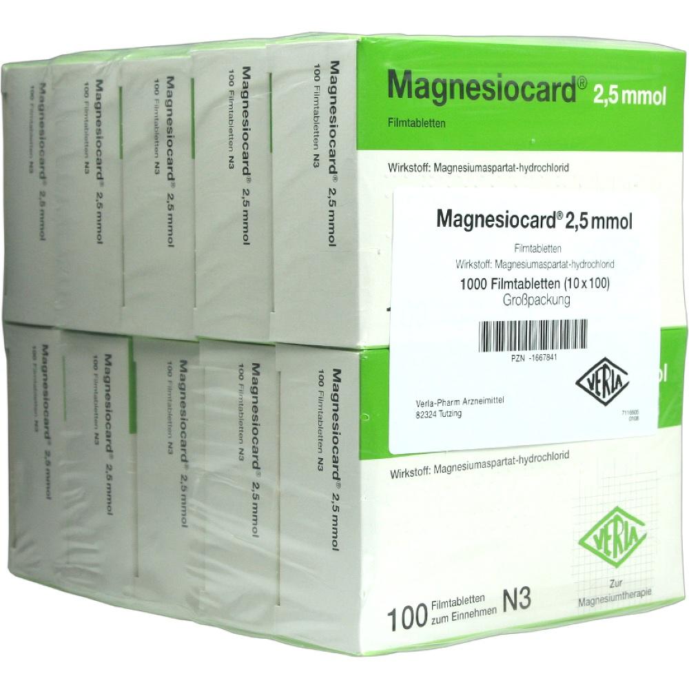Magnesiocard 2.5Mmol null