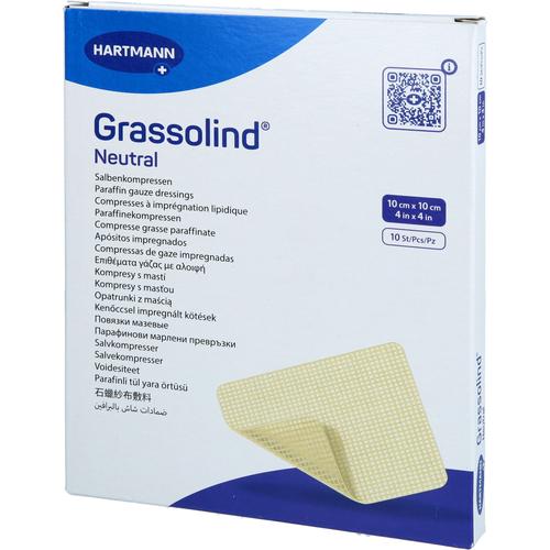 Grassolind Salbenkompressen 10x10 cm Steril 10 St Medi-Spezial bei onfy.de kaufen 19647477