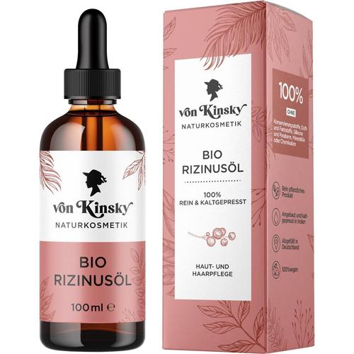von Kinsky Bio Rizinusöl Reines Gesichts + Haaröl 100 ml R(h)ein Nutrition & Health bei onfy.de kaufen 18602774