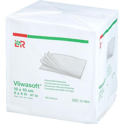 Vliwasoft Vlieskompressen Unsteril 10x10 cm 4L. 100 St Crosp Medical bei onfy.de kaufen 19377233
