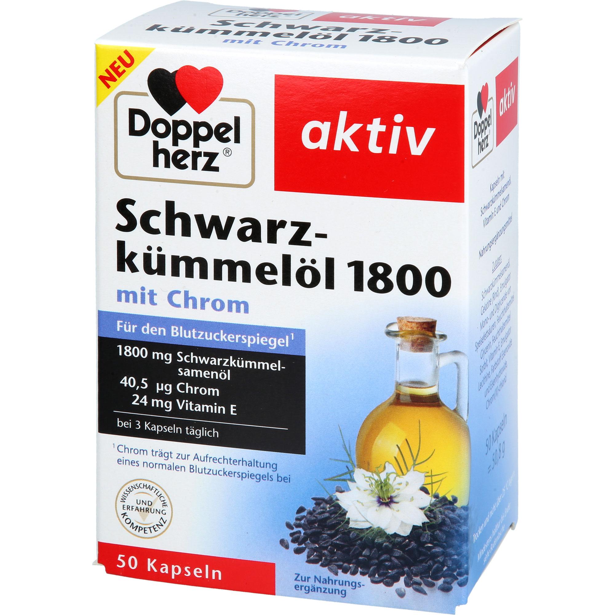 Doppelherz Schwarzkümmelöl 1800 50 St Queisser Pharma bei onfy.de kaufen 19479815