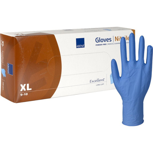 Nitril-Handschuhe X-Lang Puderfrei X-Large 100 St ABENA bei onfy.de kaufen 04651013
