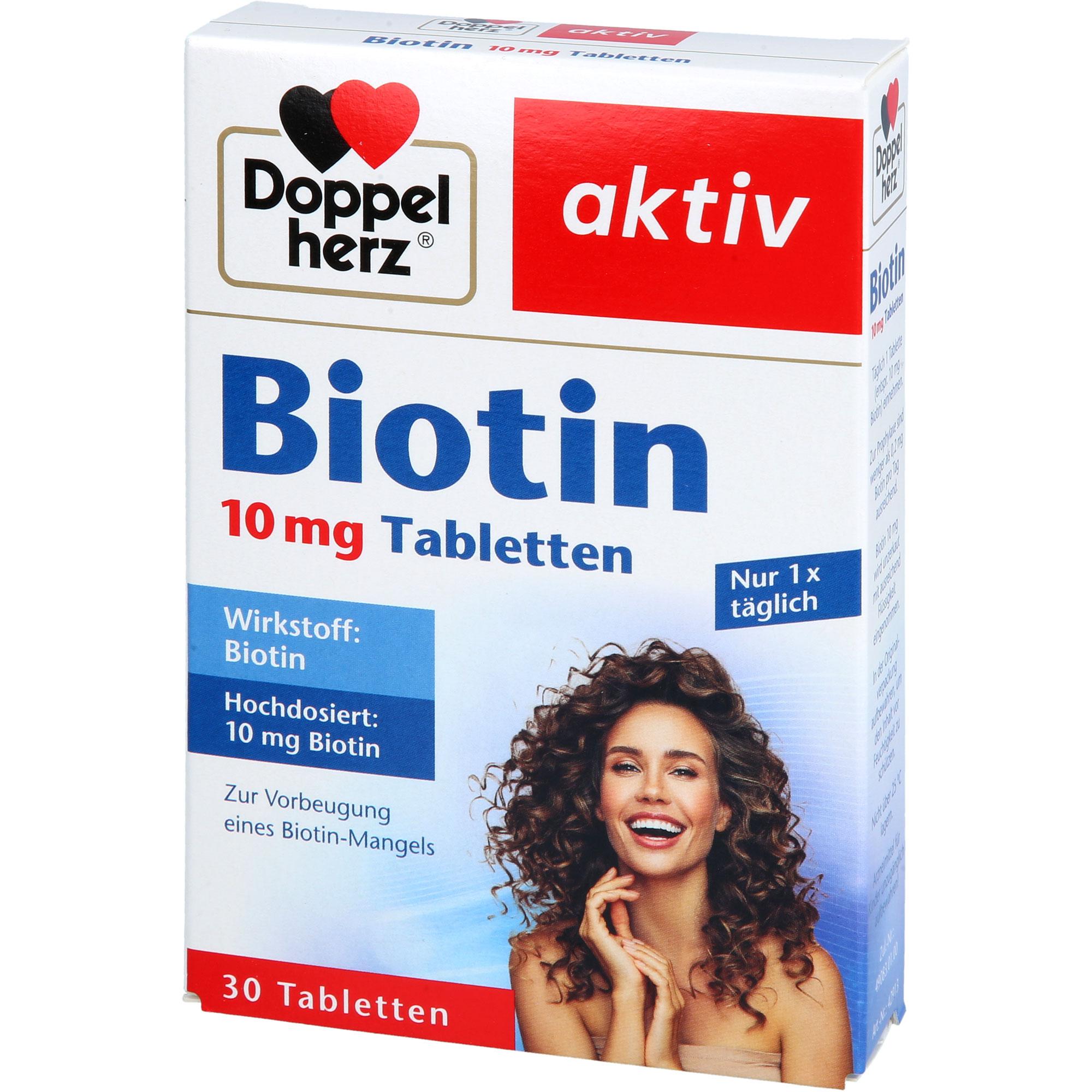 Biotin 10 mg Tabletten 30 St Queisser Pharma bei onfy.de kaufen 19289523