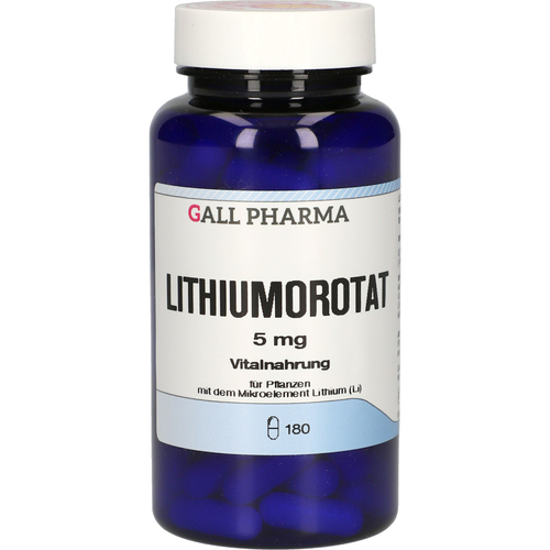 Lithiumorotat 5mg Gph Kapseln 180 St Hecht-Pharma bei onfy.de kaufen 20124566