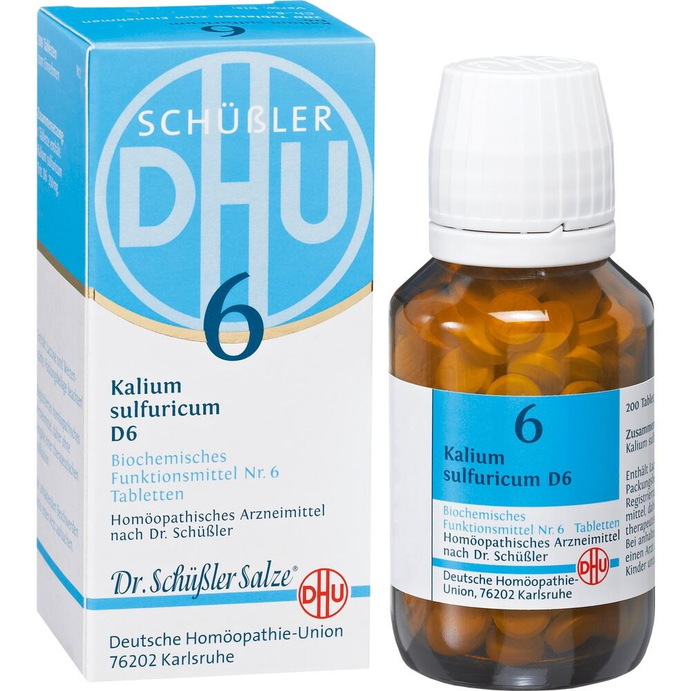 Biochemie Dhu 6 Kalium Sulfuricum D 6 null