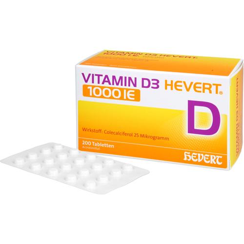 Vitamin D3 Hevert 1000 I.e. 200 St Hevert-Arzneimittel bei onfy.de kaufen 19448944