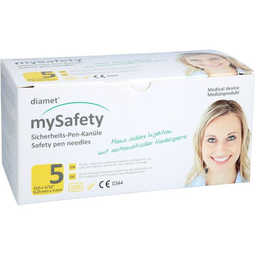 Diamet Mysafety Sicherheits-Penkanüle 31G 0.25x5Mm 100 St SanTecTrade bei onfy.de kaufen 18164073