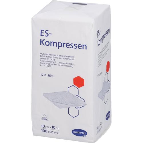 Es-Kompressen Unsteril 10x10 cm 16Fach 100 St ToRa Pharma bei onfy.de kaufen 19533443