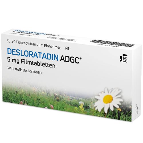 Desloratadin Adgc 5 mg Filmtabletten 20 St Zentiva Pharma bei onfy.de kaufen 17145932