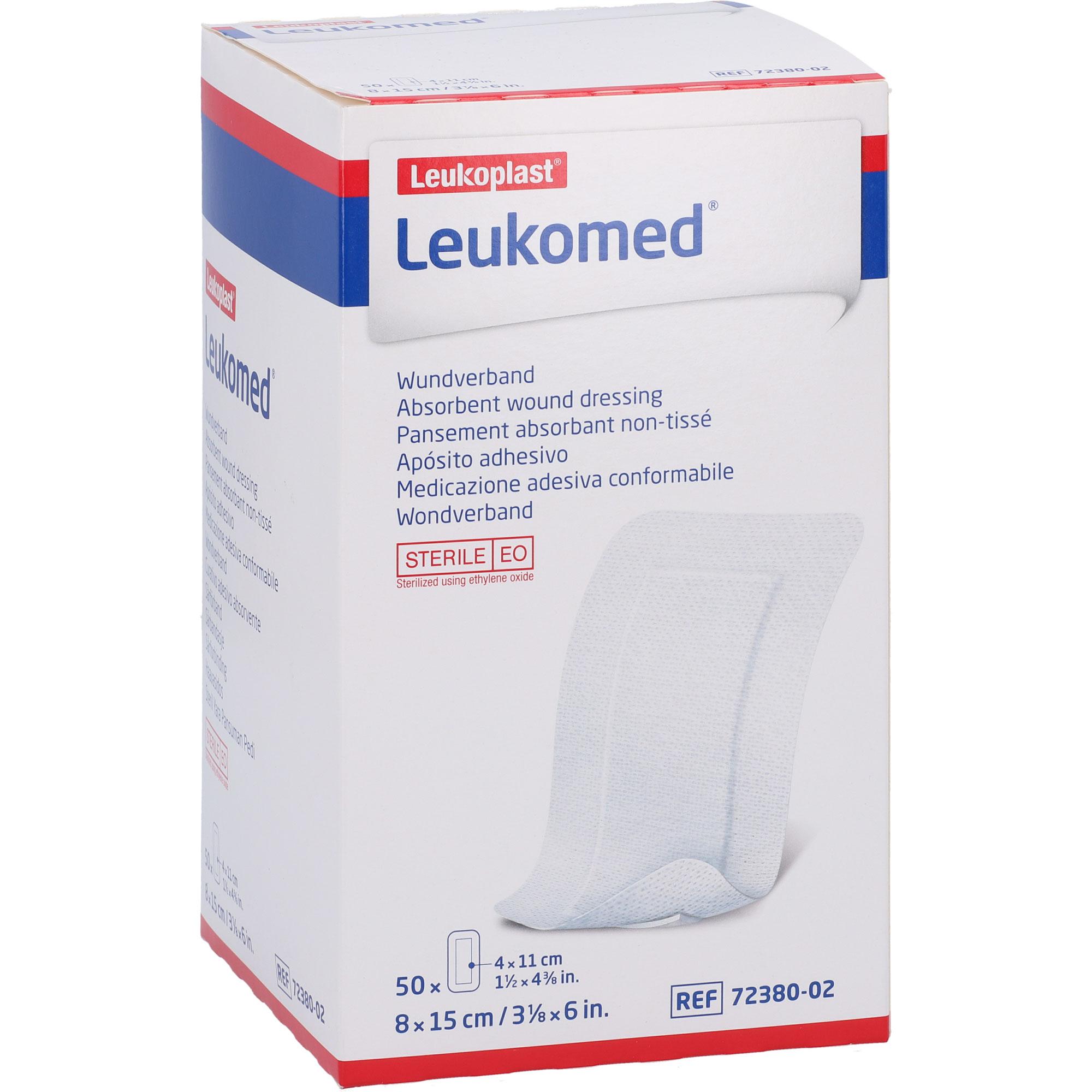 Leukomed Sterile Pflaster 8x15 cm 50 St kohlpharma bei onfy.de kaufen 19134677