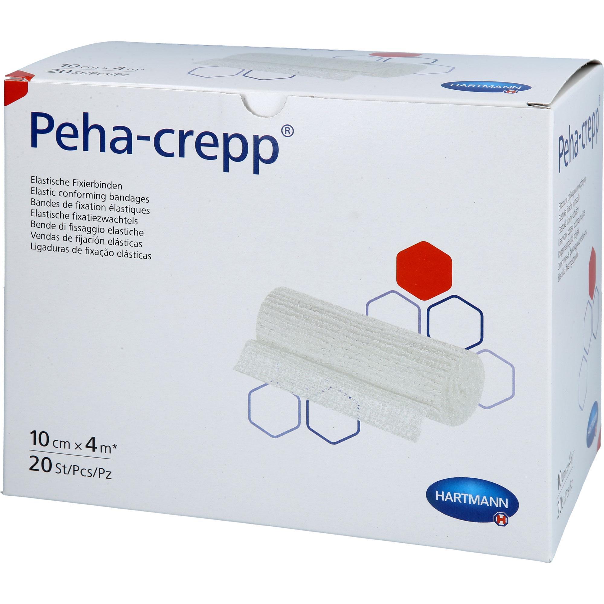 Peha-Crepp 10 cmx4 M Fixierbinde 20 St ToRa Pharma bei onfy.de kaufen 19788870