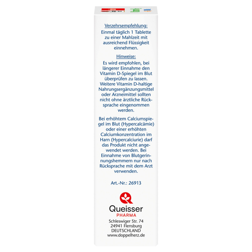 Doppelherz Vitamin K2 + Vitamin D3 1000 I.E. - 120 Mini-Tabletten 120 St Queisser Pharma bei onfy.de kaufen 17980882
