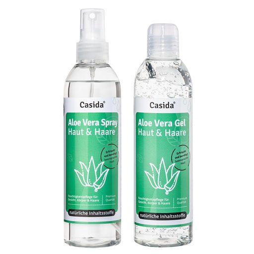 Aloe Vera Gel + Aloe Vera Spray Set 2x200 ml Casida bei onfy.de kaufen