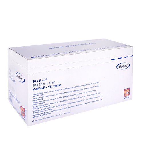 Maimed - Vlieskompressen Steril 10cmx10cm 4-Fach 50x5 St MaiMed bei onfy.de kaufen 03188889