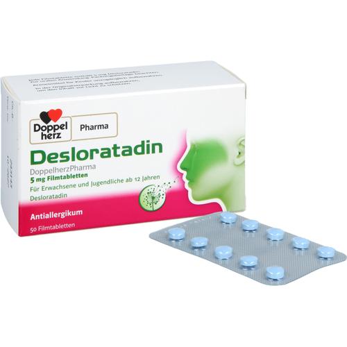 Desloratadin Doppelherzpharma 5 mg 50 St Queisser Pharma bei onfy.de kaufen 18677217